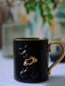 格沵（germ） 迪士尼联名马克杯爱心浮雕带勺男女式陶瓷咖啡杯子415ML 墨黑色【迪士尼联名】 实拍图