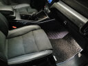 御马全包围汽车脚垫适用宝马5系X3奥迪A6L Q5L奔驰GLE沃尔沃雷克萨斯 【双层丨免拆安装】橙色皮革+马鞍棕丝圈 实拍图