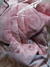 琼瑛睡衣女秋冬加厚男珊瑚绒情侣家居服保暖衣裤套装 女款-粉色 L 实拍图