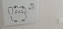 JOHONN电表箱装饰画简约弱电箱wifi电闸网络箱免打孔配电箱遮挡超薄壁画 wifi发财猫 40*30cm（适用于30*20表箱）上掀 实拍图