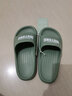 牧童【一家三口亲子款】儿童拖鞋室内家居浴室拖男女童外穿软底凉拖鞋 绿色 30 鞋内长20.0cm 实拍图