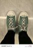 Y-3【商场同款】NIZZA LOW秋季新款板鞋男女同款加绒休闲鞋39IG2918 绿色（偏大一码） 8.5  42  2/3 晒单实拍图