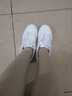 回力女鞋小白鞋女秋季新品女鞋皮面运动板鞋女时尚百搭加绒休闲鞋子女 皮面-9635白紫 34 实拍图
