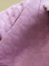 【商场同款】美标三层加厚夹棉纯棉睡衣套装女秋冬新款保暖空气层可外穿全棉质家居服 香芋紫（三层针织夹棉） XXL(175/96A) 晒单实拍图