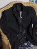 啄木鸟西服套装男士商务修身西装男工作职业正装小西服伴郎服装新郎礼服 西服+西裤+领带 L 实拍图