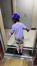 宝狮莱德国powerslide儿童可调节初学入门款溜冰鞋休闲男女童直排轮滑鞋 粉紫色+原厂专业头盔护具包套装 S (27-30可调节)（升级锁轮款） 实拍图
