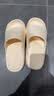 名创优品（MINISO）气垫四季男女士居家拖鞋轻便软弹浴室防滑拖鞋厚底踩屎感鞋子夏天 女士-粉色（37-38码） 实拍图