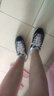 斯凯奇（Skechers）女鞋春秋2025新款经典熊猫鞋轻便运动鞋休闲鞋厚底增高老爹鞋女 黑色/白色-BKW/女 38 实拍图