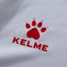 KELME /卡尔美定制足球服男套装比赛透气短袖V领组队服印字印号球衣 白红 L 晒单实拍图