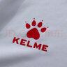 KELME /卡尔美定制足球服男套装比赛透气短袖V领组队服印字印号球衣 白红 L 实拍图