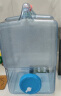 美厨（maxcook）纯净水桶 矿泉水桶饮水桶 带龙头22L 自驾游手提户外 方形MCX4283 实拍图