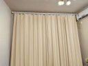 阿黎日式成品窗帘布客厅卧室全遮光窗帘挂钩式奶茶色 1.8米*2.4米 实拍图