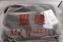 猫惑蕾丝修身保暖内衣弹力德绒衣裤高领女美体性感打底衣秋衣秋裤套装 雾霾蓝【上衣+裤子】【不加绒】 均码 【适合80-135斤】 实拍图