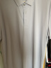 布先生夏季凉感丝光棉短袖男士polo衫商务休闲上衣纯色衣服翻领打底男装 浅灰色 XL (180) 实拍图