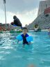 特步（XTEP）儿童泳衣男童连体小中大儿童速干防晒温泉游泳衣 藏青色 10# 实拍图