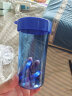 特百惠（Tupperware）雅致塑料杯310ml 小巧便携带拎绳儿童学生随心水杯子 纯净蓝 实拍图