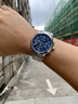 Colevkie男士手表男生新款品牌全自动机械表防水十大名男表学生日礼物男生 7007白壳蓝面钢带 实拍图