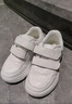 百丽童鞋儿童板鞋小白鞋男女童透气运动鞋春秋校园休闲鞋 白色31码 实拍图