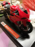 美驰图1:18 摩托车 模型 机车川崎h2r模型 玩具 仿真 跑车男生礼物 杜卡迪1199 红色 实拍图