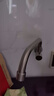 华厦金牛水龙头入墙式墙壁式侧进水不锈钢阳台洗衣池灶台厨房洗菜盆水龙头 304入墙单冷七子弯 实拍图