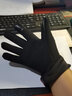 慕熙威尔（MUXIWEIER） 骑行手套秋冬季男女触摸屏户外运动山地车防滑保暖骑行装备穿戴装备 黑色 实拍图