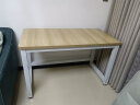 洛来宝钢木办公桌学习电脑桌家用学生写字桌卧室长条桌子简易书桌1.2米 晒单实拍图