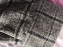 雅鹿冬季新款羊毛保暖衬衫男加绒加厚中年男士羊毛内胆衬衣长袖大码 39101 40 实拍图
