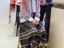 罗蒙马面裙汉服女童国风套装新中式古装演出服 黑色套装 140 实拍图