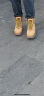 CAT卡特经典大黄靴马丁靴男女靴升级版防水鞋子男女同款短靴商场同款 黄色 37 晒单实拍图