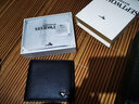 七匹狼男士短款钱包全真皮横款钱夹纯头层牛皮软皮夹子男人票夹简约商务 金属狼标黑色 实拍图