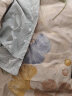 花熙雨（Huaxiyu）全棉床单单件40支斜纹印花纯棉被单 卡通花卉纯棉床单宿舍单双人 SWJ-银杏果实 1.8米床宽用（230x250cm） 晒单实拍图