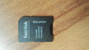 闪迪（SanDisk）行车记录仪gopro 大疆pocket3运动相机 micro SD卡  无人机4K高清拍摄 TF卡 switch内存卡 128G赠读卡器卡和卡套 官方标配 实拍图