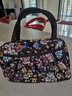 畅印 手提小布包牛津加厚防泼水便当妈咪包休闲手拎包妈妈包方形款 紫色大花 实拍图