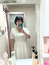 妃莉杋（FeiLiFan）法式新款连衣裙女装2025夏季小个子气质显瘦短款雪纺裙子女夏天 杏色 M （建议96-108斤） 实拍图