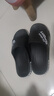 惠夫人拖鞋男外穿夏季大码情侣家用软底浴室洗澡防滑凉拖女户外夏天 【升级款】 黑色 42-43 (适合41-42码穿) 实拍图
