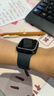 闪魔 适用苹果手表膜apple iwatch S9/S10保护膜ultra钢化膜S8/7/6/5/4/SE全屏高清抗指纹无气泡贴膜 4-6/SE/SE2【40mm】3片*曲面全屏软膜 实拍图