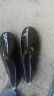回力雨鞋男女情侣款低帮雨靴时尚户外防水鞋舒适套鞋胶鞋6329 黑色 41 实拍图