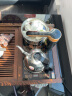 金灶（KAMJOVE）自动上水整套茶具套装 鸡翅木实木茶盘功夫茶台茶海电热茶炉K-185 搭配K9泡茶壶 陶瓷茶具 茶渣桶 晒单实拍图