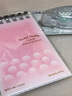 国誉(KOKUYO)A7活页本淡彩曲奇紧凑型超薄mini竖翻笔记本子记事本 5mm方格 粉色 20张 WSG-MEYR520P 实拍图