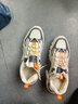 潮小二春季男鞋新款潮流青少年运动休闲鞋子男老爹潮鞋夏季网面透气鞋男 米色【226】 43 实拍图