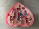 伊莉洛 儿童戒指环卡通女孩公主首饰饰品水晶宝石玩具多彩亮钻小戒指 宝石随机36个盒装 实拍图