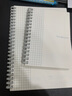 LIHIT LAB.日本LIHIT LAB.喜利HIRAKUNO方格活页线圈本简约大方记事本笔记本商务办公用品学生文具 A6白 实拍图