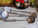 CM live 德国304不锈钢锅铲一体成型加厚炒菜铲锅勺五件套装 304锅铲四件套装（除挂架） 实拍图