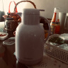 康巴赫保温壶家用大容量热水瓶玻璃内胆暖水壶办公室开水瓶欧式保温水壶 芋泥紫 1.7L 实拍图