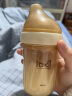 乐迪（lodi）奶瓶新生婴儿宽口径PPSU大宝宝仿母乳仿胀气多功能奶瓶 【双排气】 240ml /3-6个月/泡芙白 实拍图