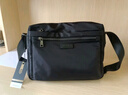 木林骑士（MuLin.Ks）男士单肩包帆布商务包男尼龙大容量牛津布邮差包休闲背包斜挎包男潮牌 黑色 大号（可装A4纸） 实拍图