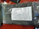 荞先生 荞麦枕头荞麦皮枕芯学生宿舍单人荞麦枕全荞麦壳填充颈椎枕方枕头带拉链可调节枕头高低可拆洗 小号（黑格子） 实拍图