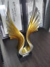 集思美 现代简约老鹰抽象雕塑摆件创意家居客厅电视柜办公室装饰工艺品 展翅飞翔 实拍图