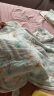 全棉时代婴儿抱被纯棉新生儿包被薄空调被盖毯纱布海洋之星120cm×120cm 实拍图