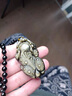 金石灵天然曜石吊坠金曜石貔貅吊坠水晶情侣项链本命年蛇年生日礼物 金曜石霸王貔貅 实拍图